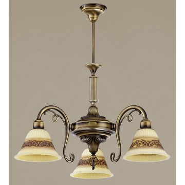 Jupiter 808 - OL 3 - Lampa wisząca OLIMPIA 3xE27/60W/230V