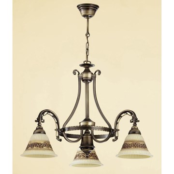 Jupiter 832 - Lampa wisząca żyrandol NIKO 3xE27/60W/230V