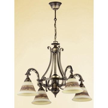 Jupiter 833 - Lampa wisząca żyrandol NIKO 4xE27/60W/230V