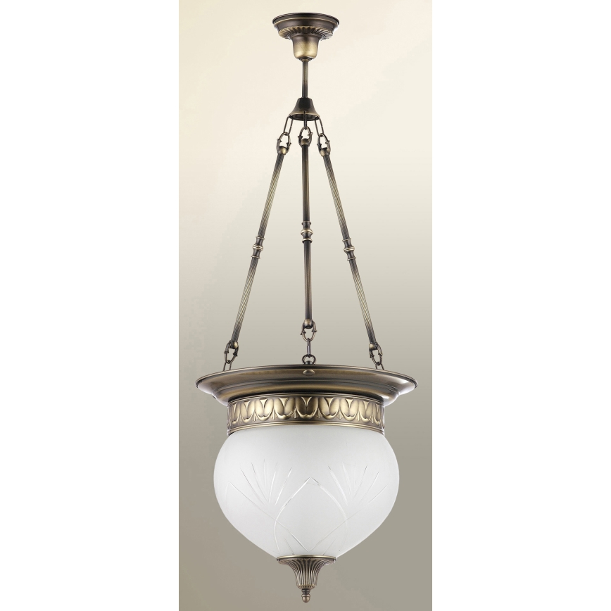 Jupiter 884 - GRD - Lampa wisząca żyrandol GRENADA 3xE27