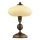 Jupiter - Lampa stołowa BOLERO 1xE14/40W/230V beżowa/brąz/patyna