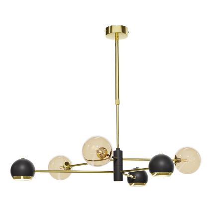 Jupiter - Szkło zamienne do żyrandola MOKA G9, średnica 12 cm, w kolorze przydymionego beżu