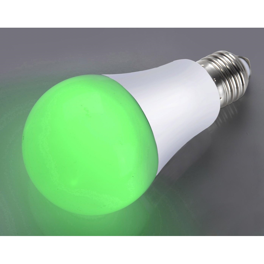 JUST LIGHT. 08132-43 - LED Żarówka LILUCO E27/4W/230V zielona