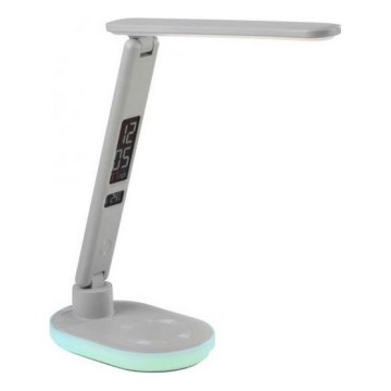 JUST LIGHT. 11018-16 - LED RGBW Ściemniana lampa stołowa dotykowa z bezprzewodowym ładowaniem TINA LED/4W/230V biała