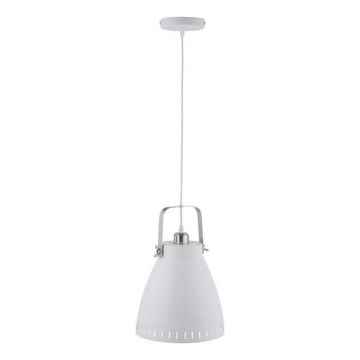 JUST LIGHT. 11060-16 - Żyrandol na lince EVA 1xE27/60W/230V śr. 26,5 cm białe