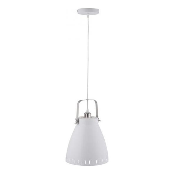 JUST LIGHT. 11060-16 - Żyrandol na lince EVA 1xE27/60W/230V śr. 26,5 cm białe