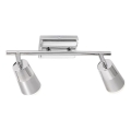 JUST LIGHT. 11229-17 - LED Oświetlenie punktowe DALLI 2xLED/3,5W/230V chrom błyszczący