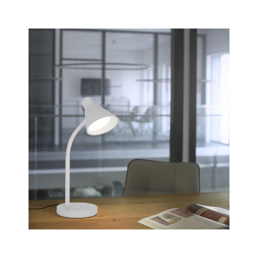 JUST LIGHT. 11248-16 - LED elastyczna lampa biurkowa PIXIE LED/4,5W/230V biała
