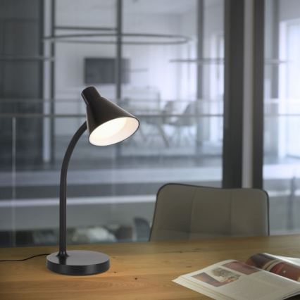 JUST LIGHT. 11248-18 - LED Elastyczna lampa biurkowa PIXIE LED/4,5W/230V czarna