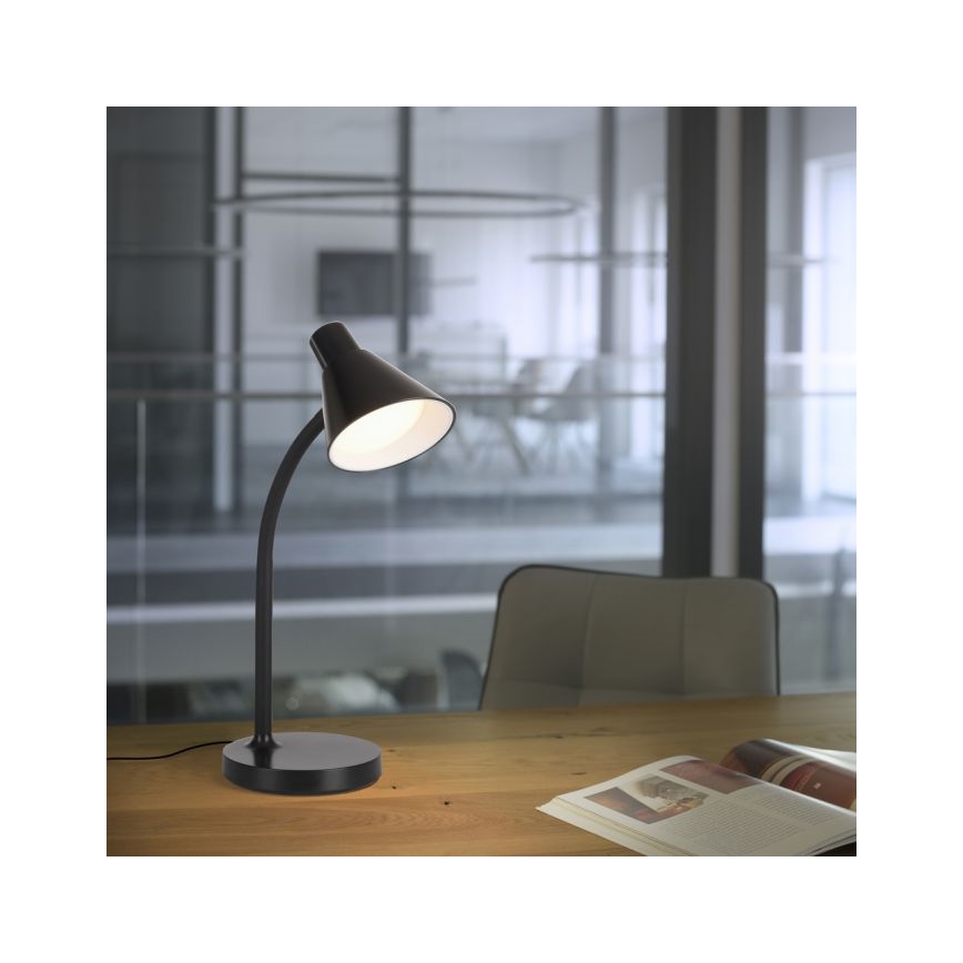 JUST LIGHT. 11248-18 - LED Elastyczna lampa biurkowa PIXIE LED/4,5W/230V czarna