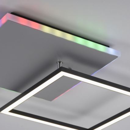 JUST LIGHT. 11327-95 - LED RGBW Plafon ściemnialny RENDA LED/31W/230V 2700-5000K + pilot zdalnego sterowania