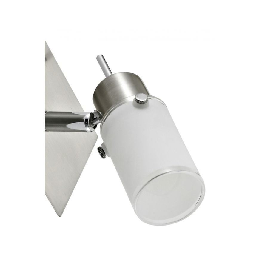 JUST LIGHT. 11931-55 - LED Kinkiet punktowy MAX 1xGU10/4W/230V matowy chrom