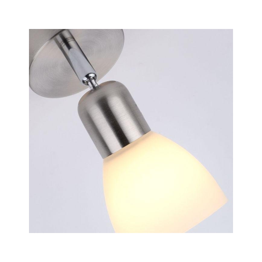 JUST LIGHT. 11951-55 - Kinkiet punktowy KARO 1xE14/40W/230V matowy chrom
