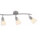 JUST LIGHT. 11953-55 - Oprawa punktowa KARO 3xE14/40W/230V matowy chrom