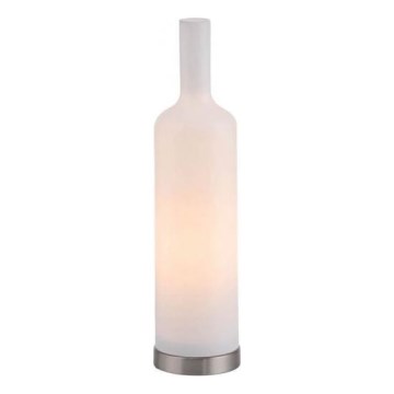 JUST LIGHT. 14006-16 - Lampa stołowa BOTTLE 1xE14/25W/230V biała