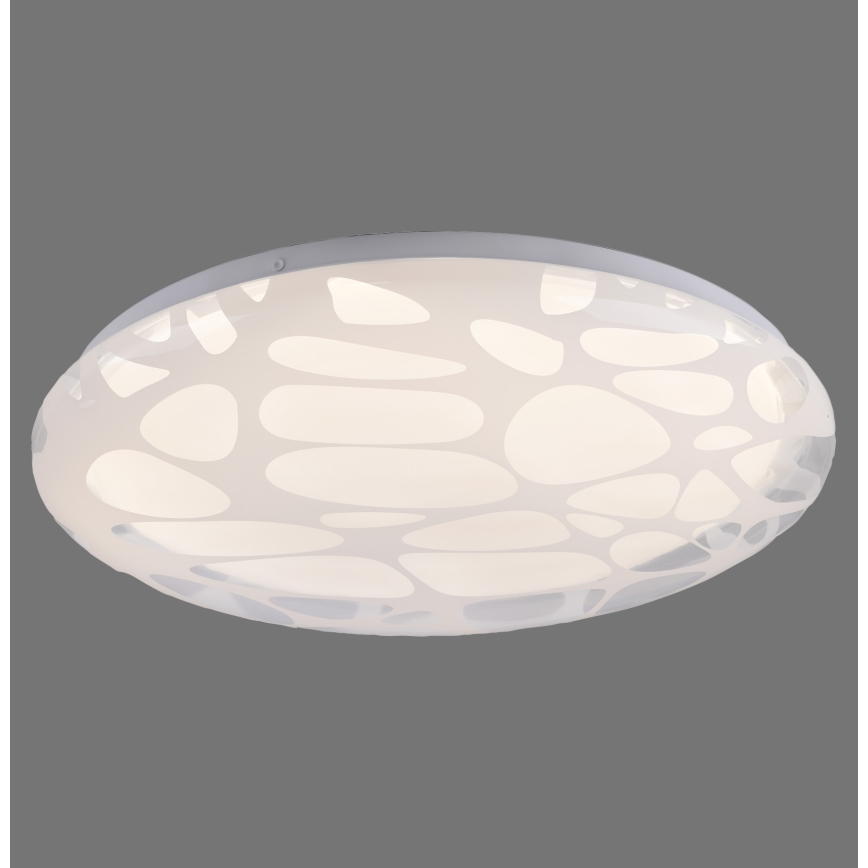 JUST LIGHT. 14009-16 - ściemnialna oprawa sufitowa LED ART PLAFO LED/20W/230V 2700-6500K Ø 38 cm biały + pilot zdalnego sterowania