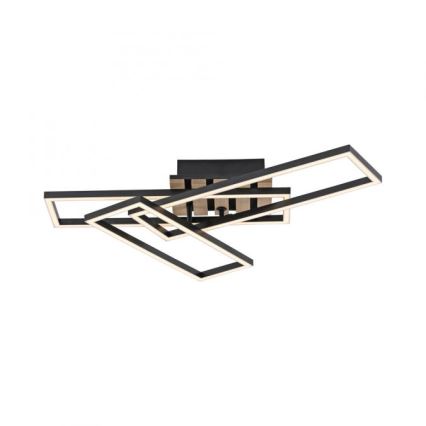 JUST LIGHT. 14051-79 - Oprawa sufitowa LED AKUSTIKA LED/20,5W/230V dąb/czarny
