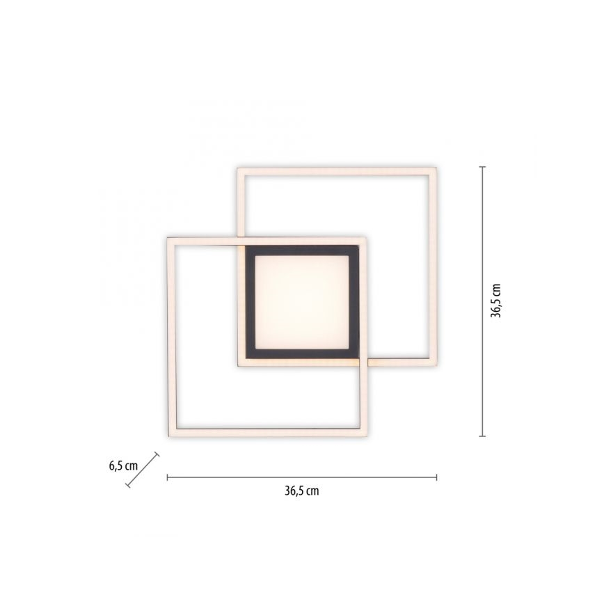 JUST LIGHT. 14144-18 - LED Plafon ASMIN LED/26W/230V