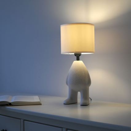 JUST LIGHT. 14191-39 - Lampa biurkowa TED 1xE27/25W/230V beżowa