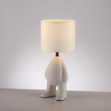 JUST LIGHT. 14191-39 - Lampa biurkowa TED 1xE27/25W/230V beżowa