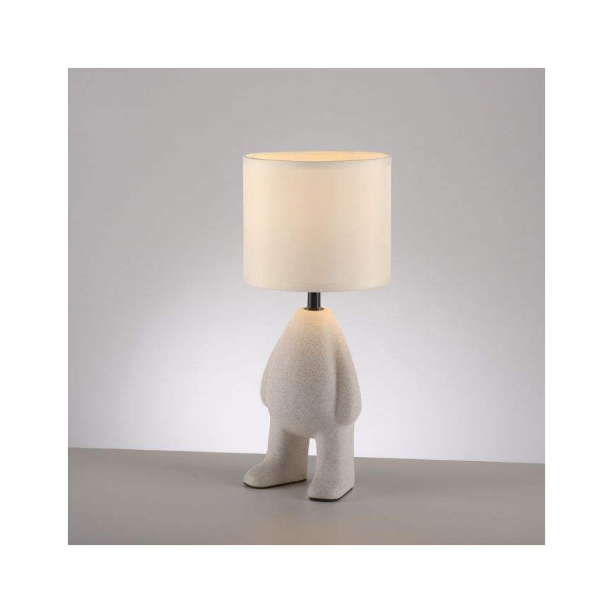 JUST LIGHT. 14191-39 - Lampa biurkowa TED 1xE27/25W/230V beżowa