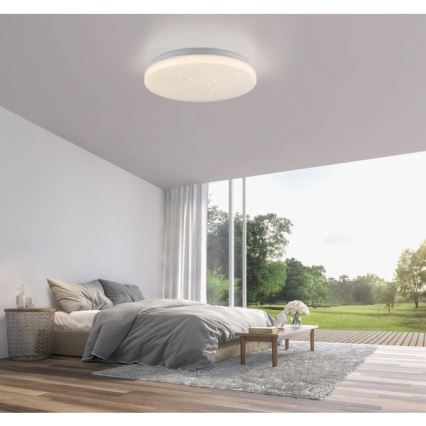 JUST LIGHT. 14275-16 - LED Plafon URANUS LED/10W/230V śr. 26 cm biały