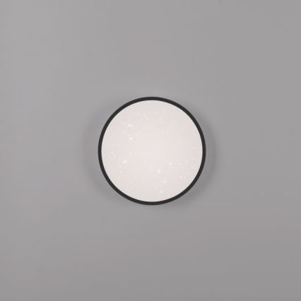 JUST LIGHT. 14293-18 - LED Plafon ściemnialny KYLE LED/10W/230V śr. 28 cm czarny
