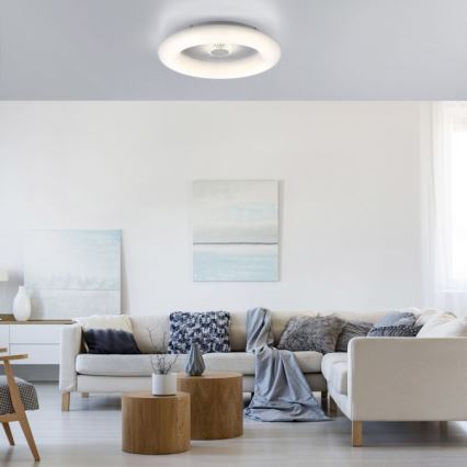 JUST LIGHT. 14383-16 - LED Plafon ściemnialny VERTIGO LED/26W/230V 2700-5000K biały + zdalne sterowanie
