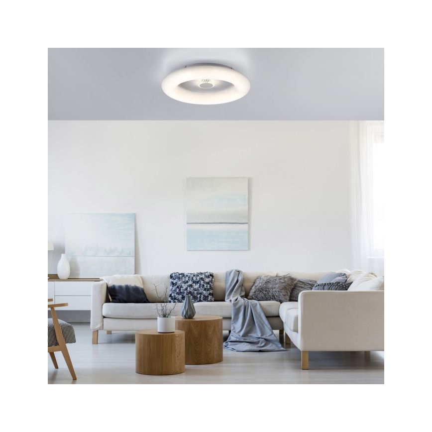 JUST LIGHT. 14383-16 - LED Plafon ściemnialny VERTIGO LED/26W/230V 2700-5000K biały + zdalne sterowanie
