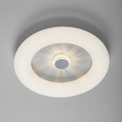 JUST LIGHT. 14383-16 - LED Plafon ściemnialny VERTIGO LED/26W/230V 2700-5000K biały + zdalne sterowanie