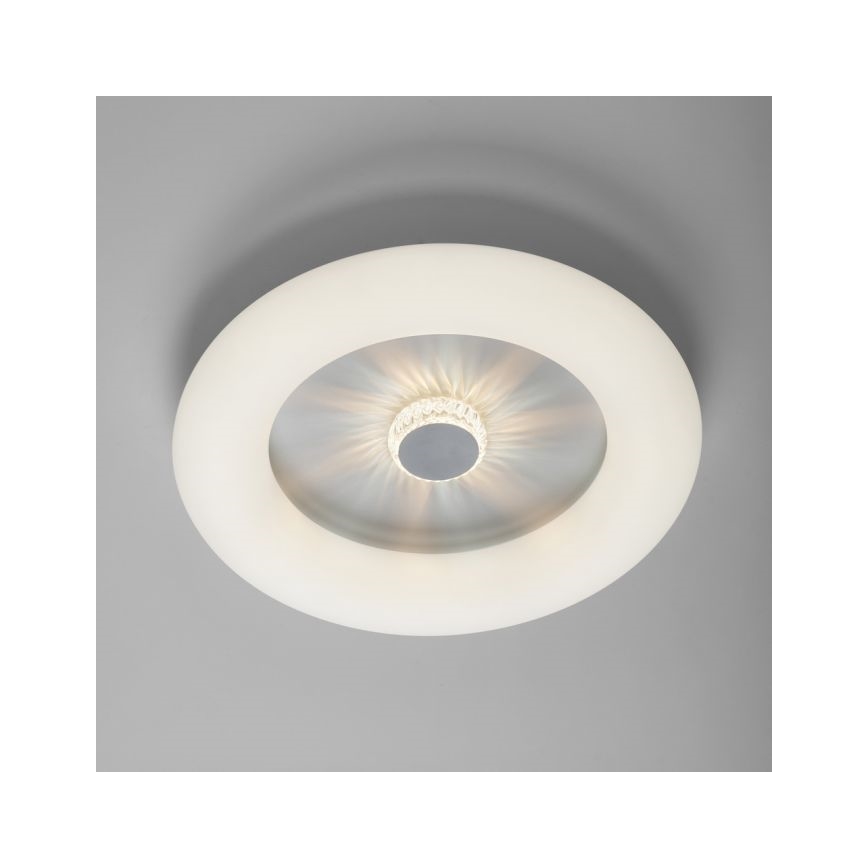 JUST LIGHT. 14383-16 - LED Plafon ściemnialny VERTIGO LED/26W/230V 2700-5000K biały + zdalne sterowanie