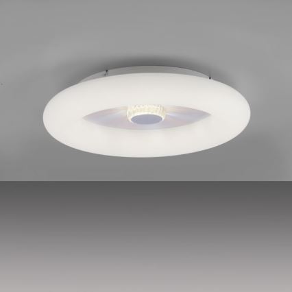 JUST LIGHT. 14383-16 - LED Plafon ściemnialny VERTIGO LED/26W/230V 2700-5000K biały + zdalne sterowanie