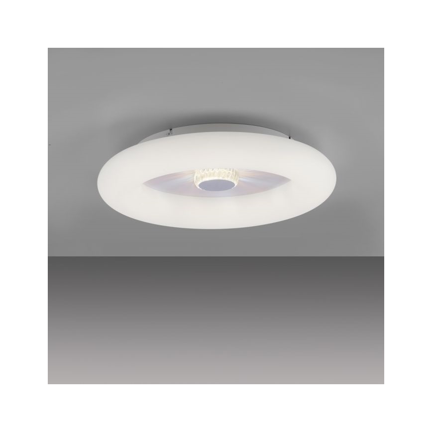 JUST LIGHT. 14383-16 - LED Plafon ściemnialny VERTIGO LED/26W/230V 2700-5000K biały + zdalne sterowanie