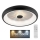 JUST LIGHT. 14384-18 - LED Plafon ściemnialny VERTIGO LED/29W/230V 2700-5000K czarny + zdalne sterowanie