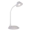 JUST LIGHT. 14414-16 - LED Regulowana lampa biurkowa z dotykowym ładowaniem PUCKI LED/4,5W/230V biała