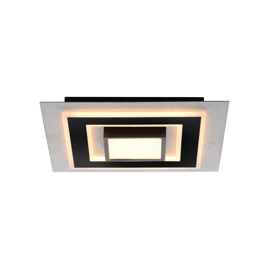 JUST LIGHT. 14439-21 - Oprawa sufitowa LED CICHIO LED/18,5W/230V + LED/9W 40x40 cm czarna