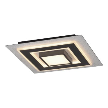 JUST LIGHT. 14439-21 - Oprawa sufitowa LED CICHIO LED/18,5W/230V + LED/9W 40x40 cm czarna