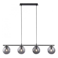 JUST LIGHT. 14604-18 - Żyrandol na lince WIDOW 4xE14/25W/230V czarny