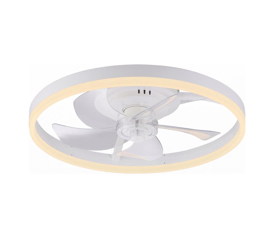 JUST LIGHT. 14624-16 - Wentylator sufitowy RITA z oświetleniem LED/22W/230V + pilot