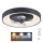 JUST LIGHT. 14644-18 - LED Ściemniany plafon z wentylatorem VENIKA LED/36W/230V śr. 48,6 cm 2700-5000K + pilot zdalnego sterowania