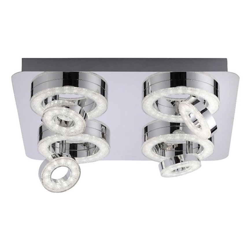 JUST LIGHT. 14662-17 - LED RGBW Oświetlenie punktowe ściemnialne TIM LOLASMART 4xLED/5,9/230V 2700-5000K + zdalne sterowanie