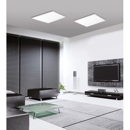 JUST LIGHT. 14681-16 - LED RGB Panel natynkowy ściemnialny LOLA FLAT LED/28W/230V 2700-5000K + pilot zdalnego sterowania