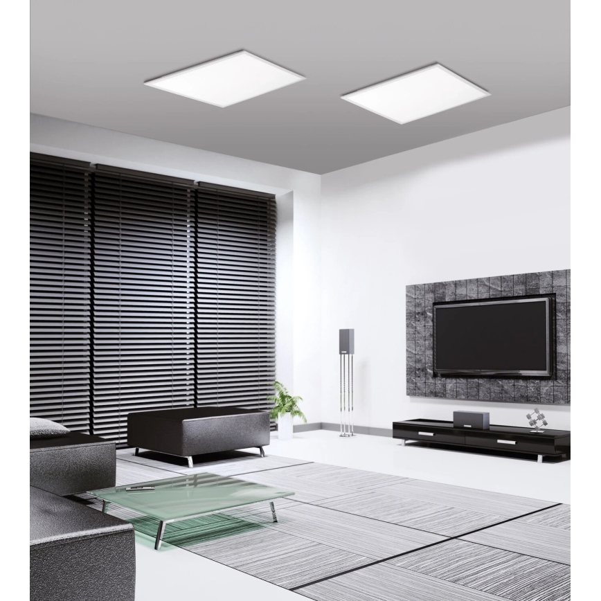 JUST LIGHT. 14681-16 - LED RGB Panel natynkowy ściemnialny LOLA FLAT LED/28W/230V 2700-5000K + pilot zdalnego sterowania
