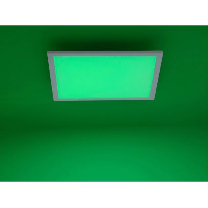 JUST LIGHT. 14681-16 - LED RGB Panel natynkowy ściemnialny LOLA FLAT LED/28W/230V 2700-5000K + pilot zdalnego sterowania
