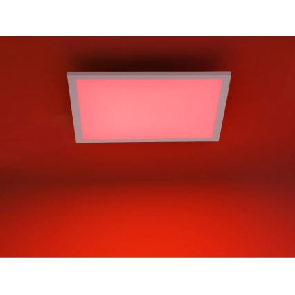 JUST LIGHT. 14681-16 - LED RGB Panel natynkowy ściemnialny LOLA FLAT LED/28W/230V 2700-5000K + pilot zdalnego sterowania