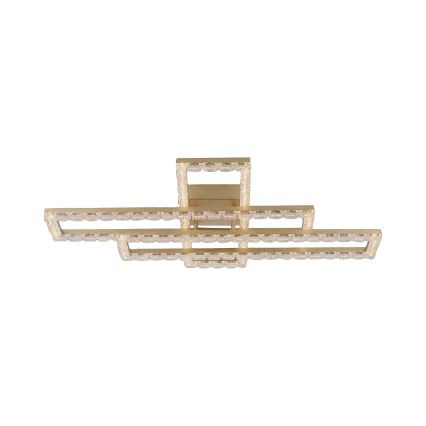JUST LIGHT. 14733-60 - Lampa sufitowa LED GLITRA LED/35W/230V 57,25x72,05 cm złota