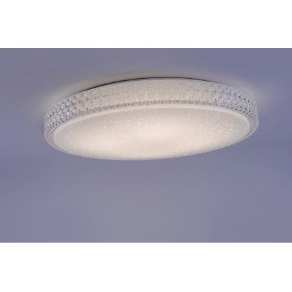 JUST LIGHT. 14745-00 - LED RGB Plafon ściemnialny FRIDA LED/36W/230V 2700-5000K + zdalne sterowanie