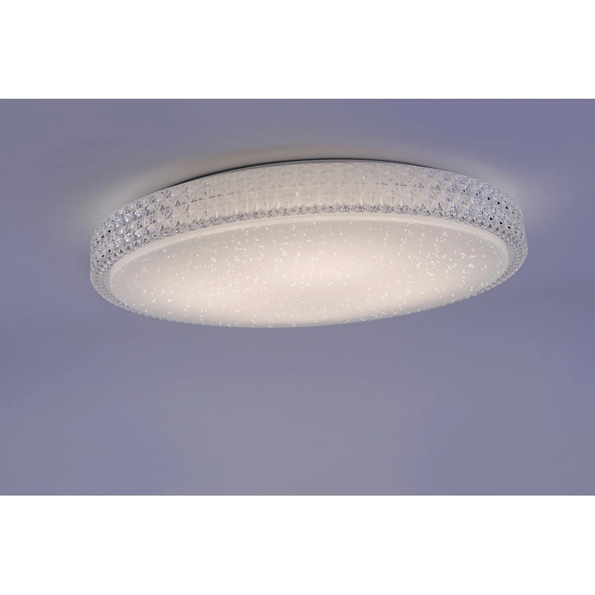 JUST LIGHT. 14745-00 - LED RGB Plafon ściemnialny FRIDA LED/36W/230V 2700-5000K + zdalne sterowanie