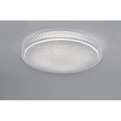 JUST LIGHT. 14745-00 - LED RGB Plafon ściemnialny FRIDA LED/36W/230V 2700-5000K + zdalne sterowanie