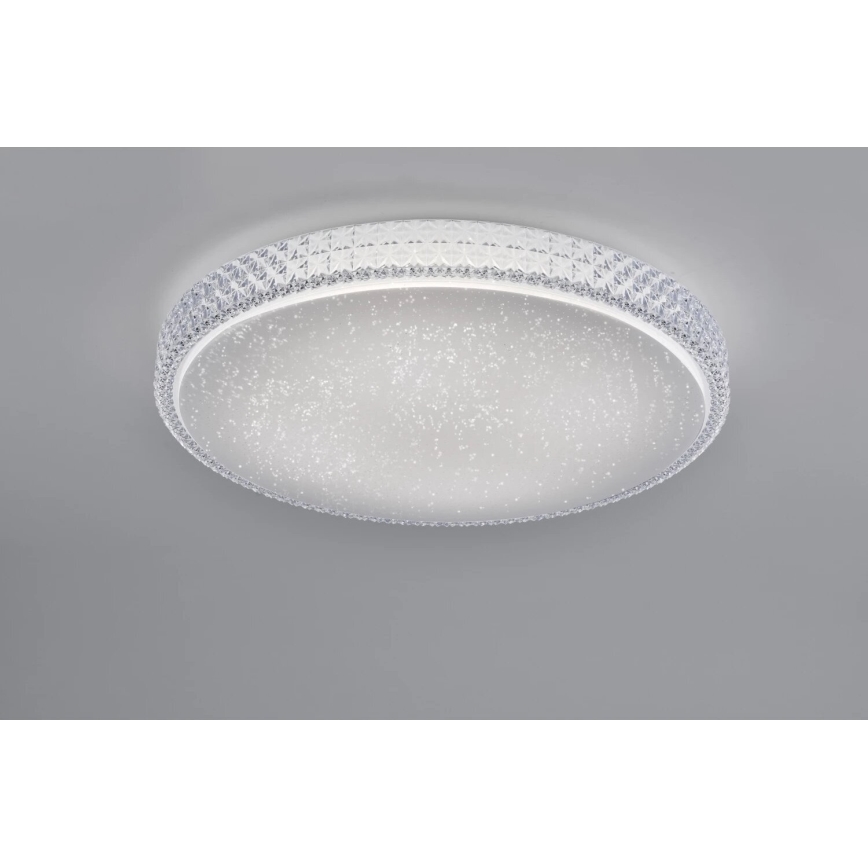 JUST LIGHT. 14745-00 - LED RGB Plafon ściemnialny FRIDA LED/36W/230V 2700-5000K + zdalne sterowanie
